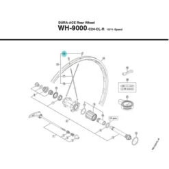Ecrou De Rayon Shimano Y4SYN1000 - [X1]