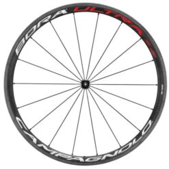 Campagnolo® Paire De Roues Campagnolo Bora Ultra 35 Boyau Corps Campagnolo Noir/Rouge -Vélo Pièces Magasin paire de roues campagnolo bora ultra 35 boyau corps campagnolo noir rouge 1