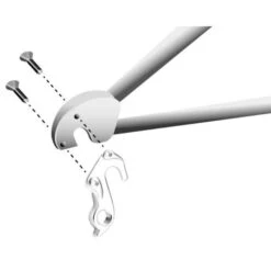 Patte De Dérailleur Marwi GH-266 Pour Focus/Kalkhoff Endeavour 30 -Vélo Pièces Magasin patte de derailleur marwi gh 266 pour focus kalkhoff endeavour 30 2